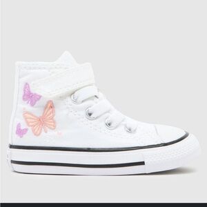 Converse chuck taylor all star easy on butterflies high tops
